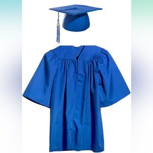 Blue Toddler Cap and Gown